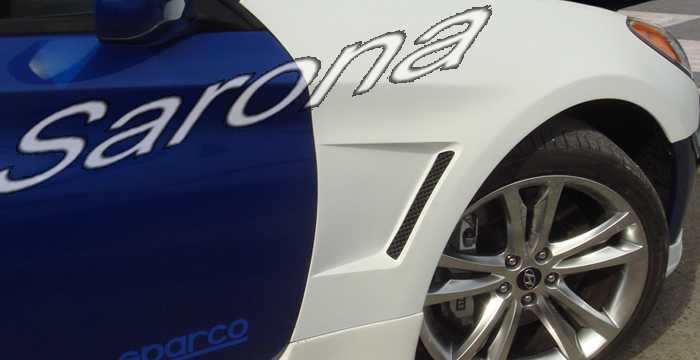 Custom Hyundai Genesis Coupe Fenders  (2010 - 2016) - $650.00 (Part #HY-001-FD)
